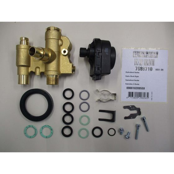 Remeha Hydroblock rechts mit Motor 3, 7689710