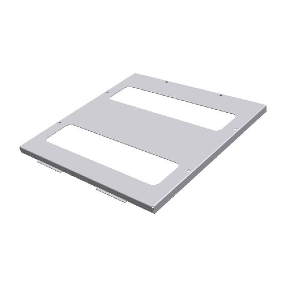 Remeha Verkleidung oben Front klein, 7741208