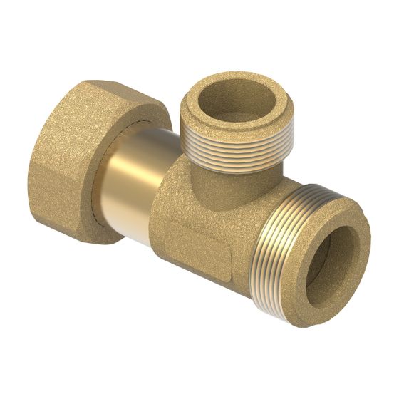 Remeha T-Verteiler, mit Rückschlagventil, 7751104