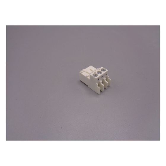 Remeha Stecker 3-polig Weiß X26 für Pumpe, 7843638