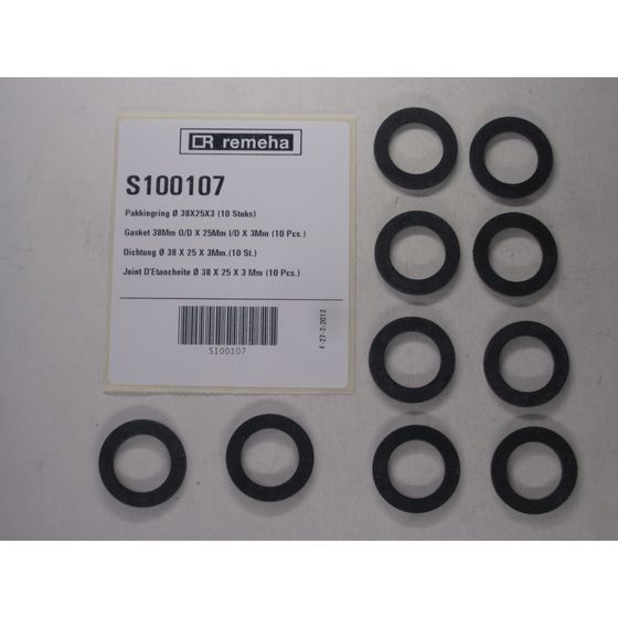 Remeha Dichtung 38x25x3mm, S100107
