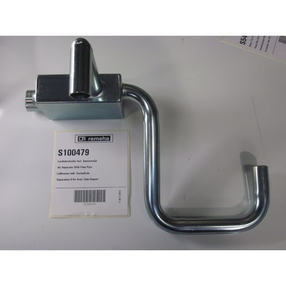 Remeha Vorlaufrohr mit Luftabscheider, S100479