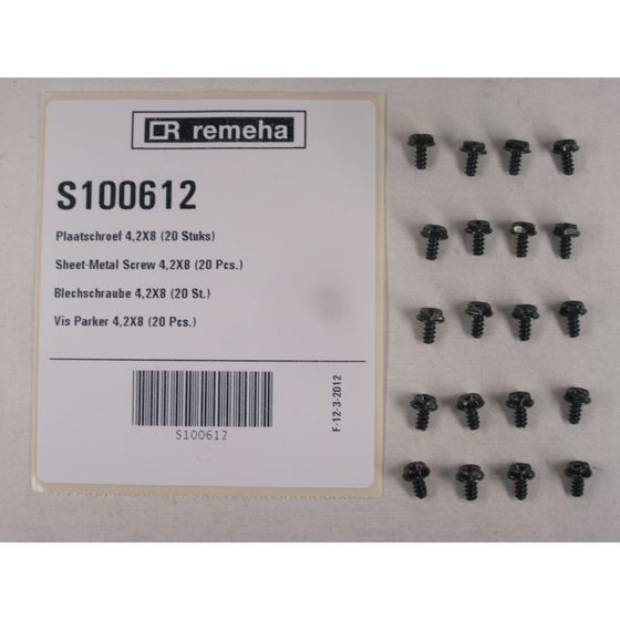Remeha Blechschraube, 4,2x8mm, S100612