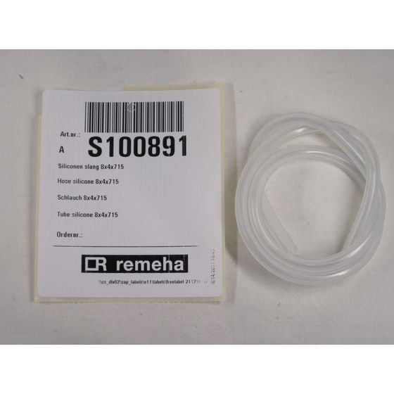 Remeha Schlauch, 8x4x715mm, S100891