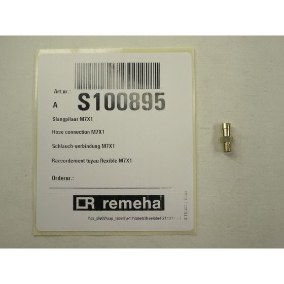 Remeha Schlauchstutzen, M7x1, S100895