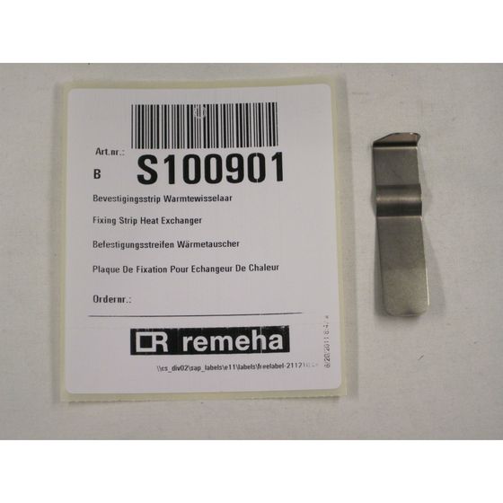 Remeha Befestigungsleiste für Wärmetauscher, S100901