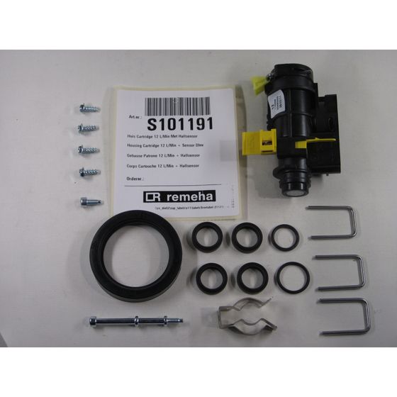 Remeha Gehäuse-Patrone, 12l/min, mit Hallsensor, S101191