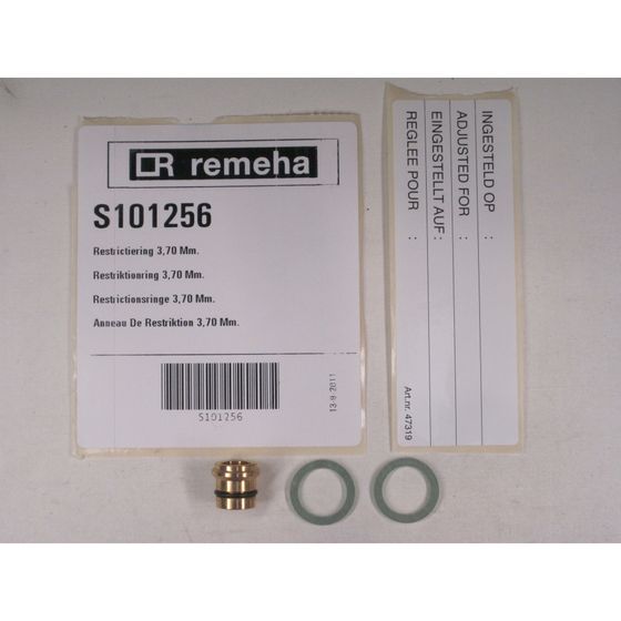 Remeha Drosselscheibe Erdgas H, 3,70mm, 15kW, S101256