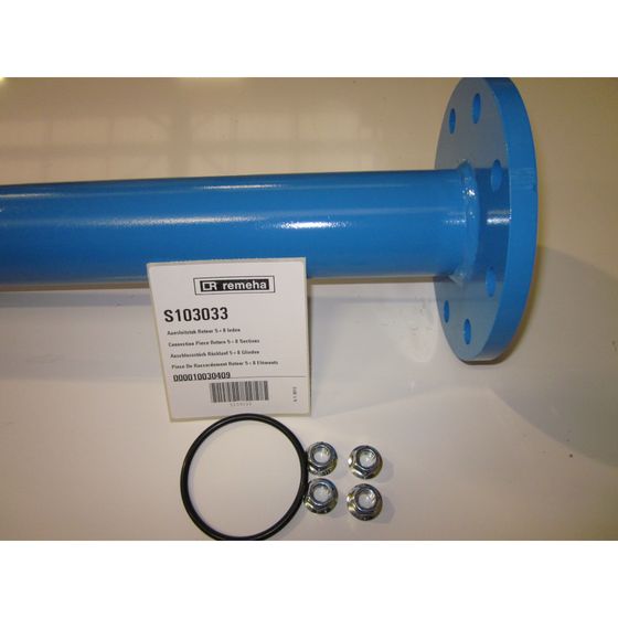 Remeha Anschlussstück-Rücklauf für 5 und 8 Glieder, S103033