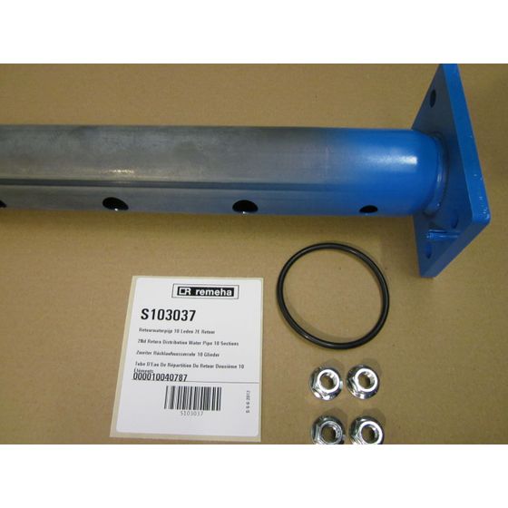 Remeha Zweites Rücklaufrohr, 10 Glieder, S103037