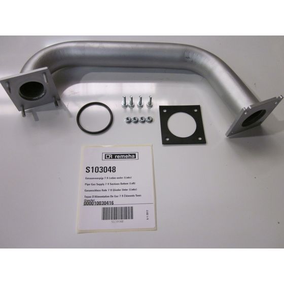Remeha Gasanschlussrohr, für 7-9 Glieder unten links, S103048