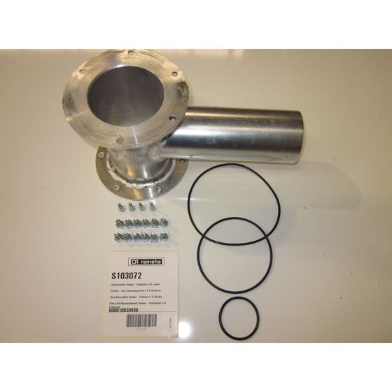 Remeha Anschlussstück Venturi-Gebläse für 5-6 Glieder, S103072