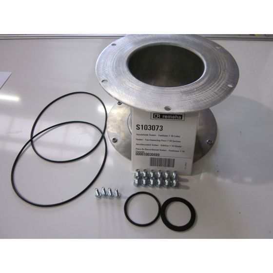 Remeha Anschlussstück Venturi-Gebläse für 7-10 Glieder, S103073