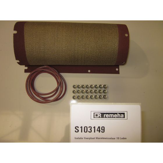 Remeha Isolierung Vorderplatte für 10 Glieder, S103149