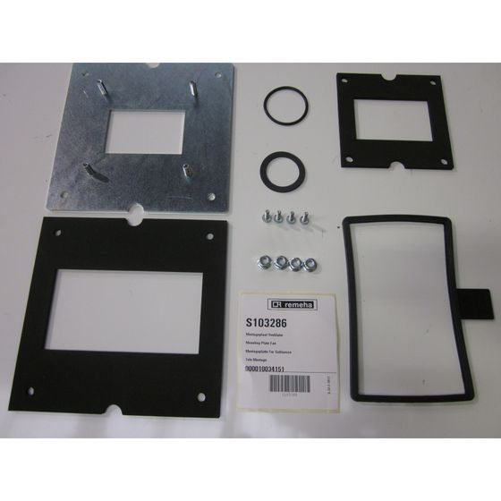 Remeha Montageplatte für Gebläse, S103286