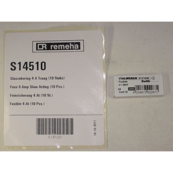 Remeha Sicherung 4AT, S14510
