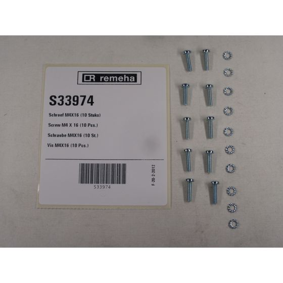 Remeha Schraube, M4x16, S33974