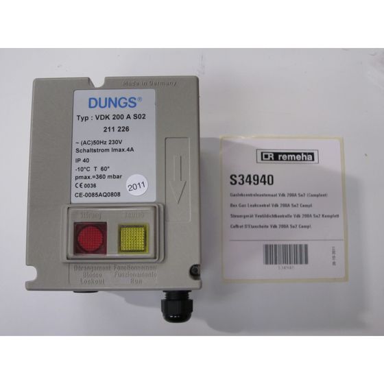 Remeha Gasleckautomat VDK200As02