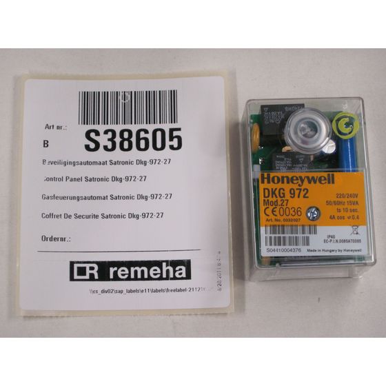 Remeha Steuergerät DKG 972 Mod 27 Gas 1010/1