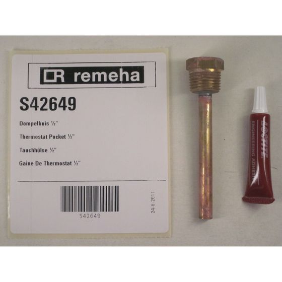 Remeha Tauchhülse, 1/2