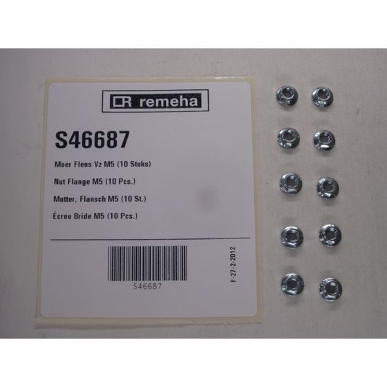 Remeha Flanschmutter, M5, S46687