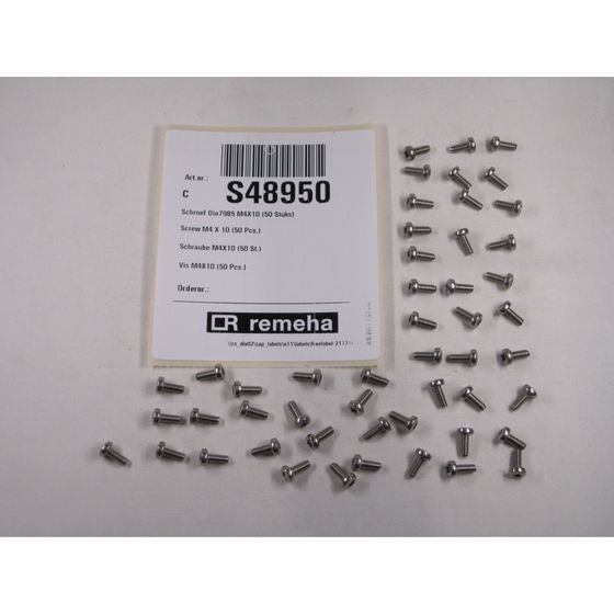 Remeha Schraube, M4 x 10mm, S48950
