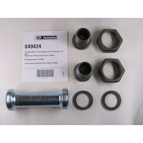 Remeha Pumpen-Passstück, 130mm, S49424