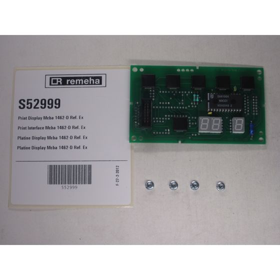 Remeha Platine Display Ersatzteil S46690 bis Baujahr 2007