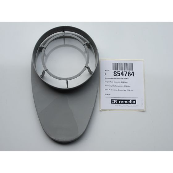 Remeha Anschlussplatte konzentrisch, 150mm, S54764