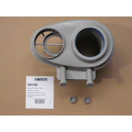 Remeha Abgasanschluss D 100mm exzentrisch, S54780