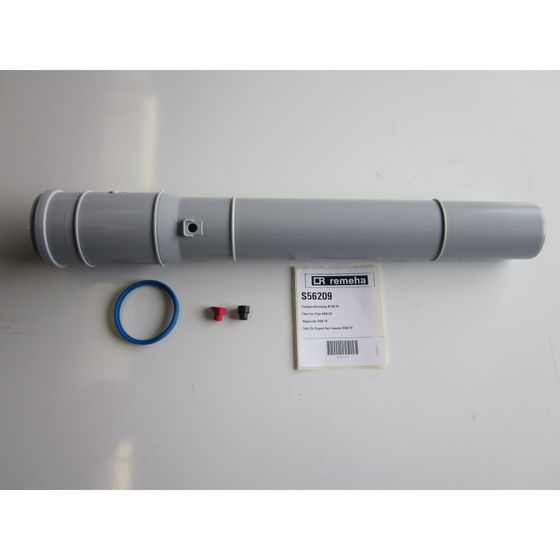 Remeha Abgasrohr für Quinta 10-30kW, DN 70/80 PPS, S56209