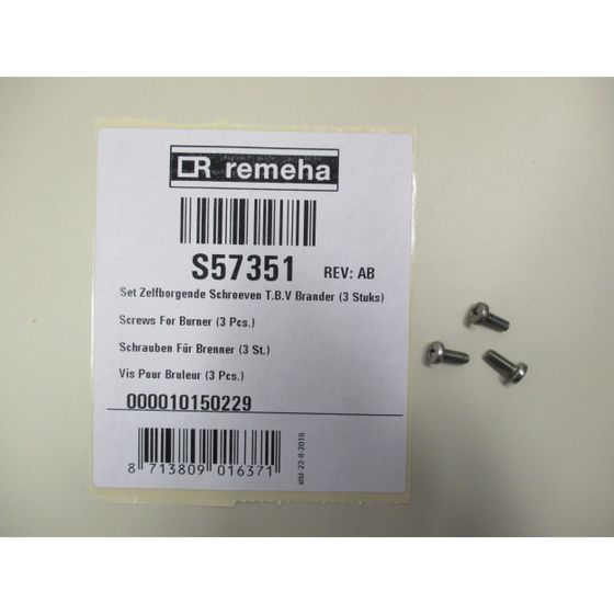 Remeha Sicherungsplatte für Brenner, S57351