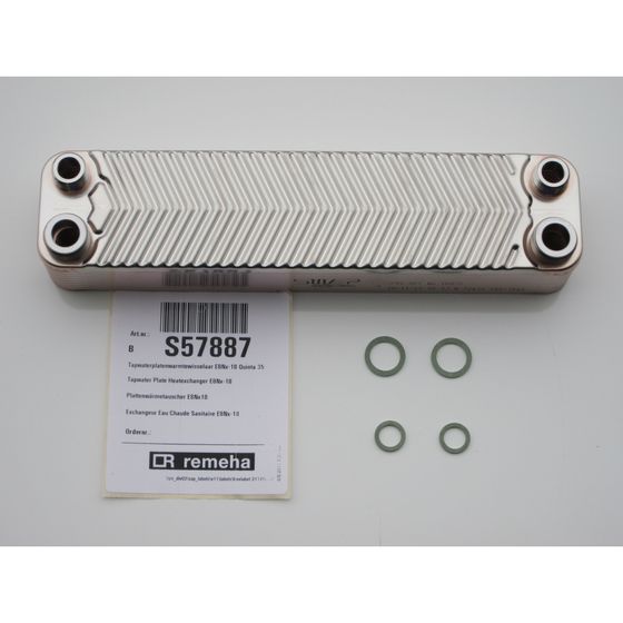 Remeha Plattenwärmetauscher, für Quinta Combi, S57887