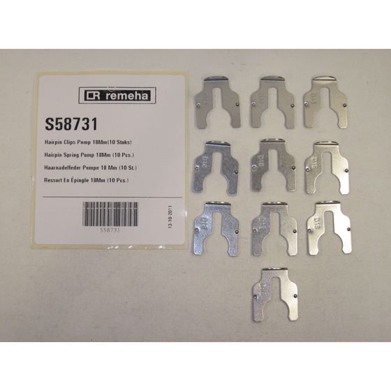 Remeha Haarnadelfeder Pumpe, 18mm, S58731
