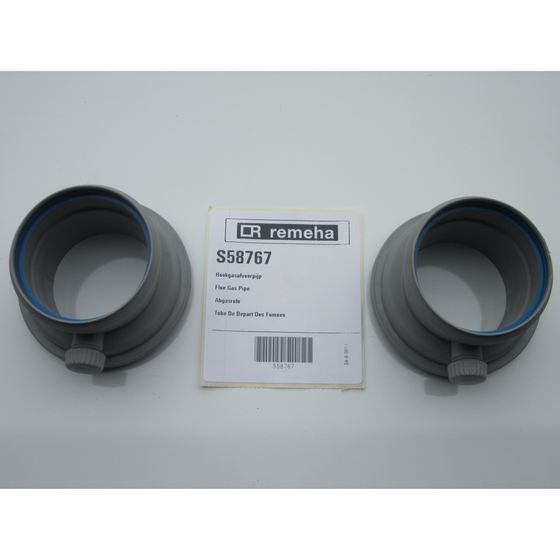 Remeha Abgasanschluss-Exzentrisch DN 80, S58767