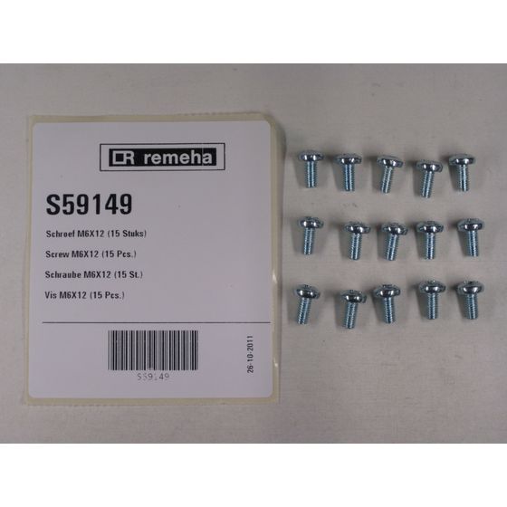 Remeha Schraube, M6x12, S59149