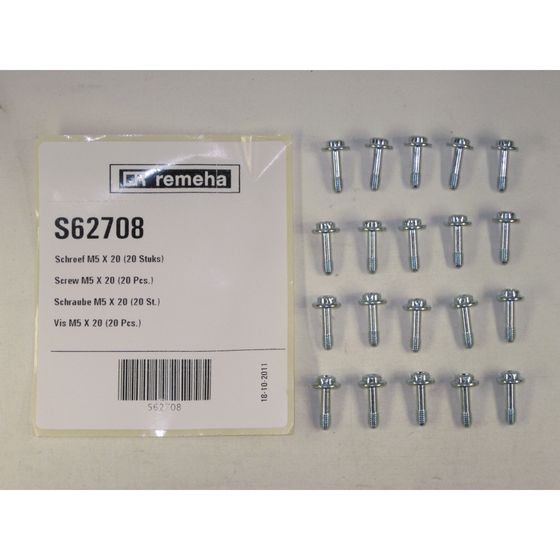 Remeha Schraube, M5x20, S62708