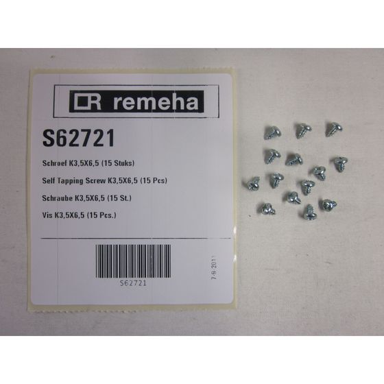 Remeha Schraube, K3,5x6,5mm, S62721