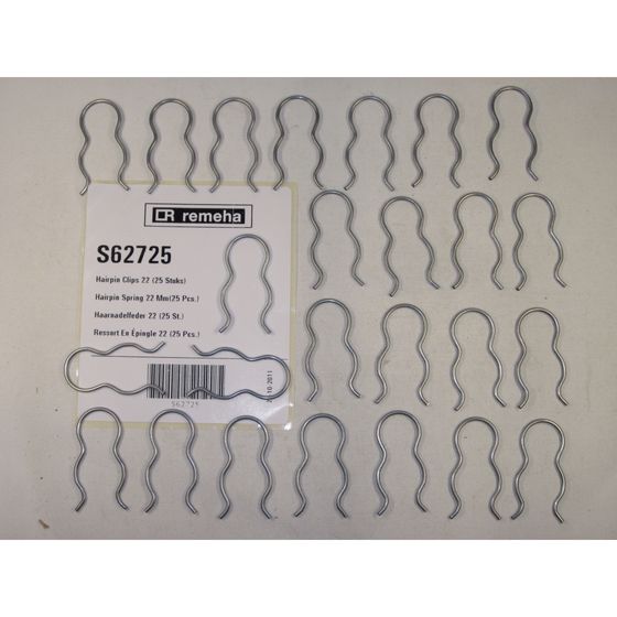 Remeha Haarnadelfeder, 22mm, S62725