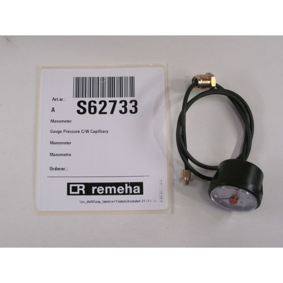 Remeha Manometer, S62733