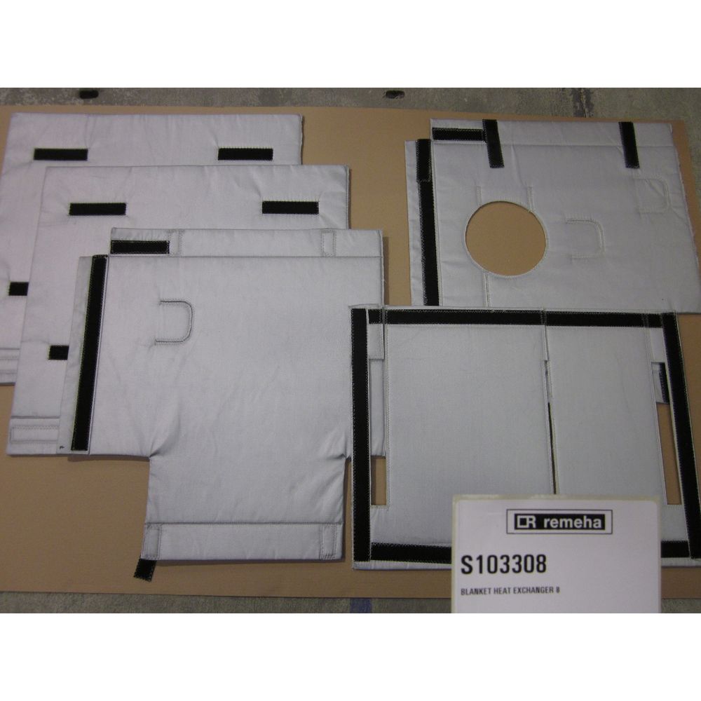 Remeha Dämmung für Wärmetauscher für Gas 320-500, 1 Stück... REMEHA-S103308 8713809259587 (Abb. 2)