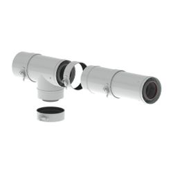 Remeha PPS-Grundbausatz RUA2/1 DN 100/150, Aussenwand über Dach... REMEHA-M82107 3661238348417 (Abb. 1)