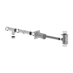 Remeha PPS-Grundbausatz RUM1Verbindungsstück Kessel-Schacht 60/100... REMEHA-M82110 3661238348387 (Abb. 1)