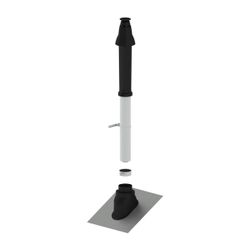 Remeha Grundbausatz RUD2, DN 60/100, Anthrazit, 7888364... REMEHA-7888364 8713809381141 (Abb. 1)