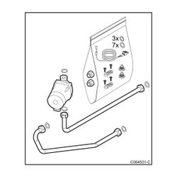 Remeha Verbindungsset Kessel-Speicher... REMEHA-7608114 3661238586444 (Abb. 1)