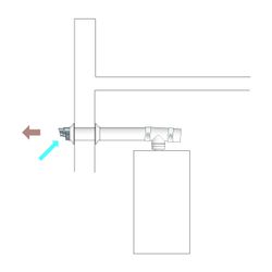 Remeha Grundbausatz Aluminium RUA1 DN 60/100... REMEHA-M82115 3661238349087 (Abb. 1)