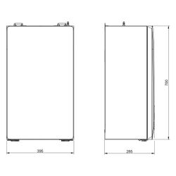 Remeha Gas-Brennwert-Wandkessel Tzerra Ace -Matic 15DS, 15kW... REMEHA-7825255 8022945024004 (Abb. 1)