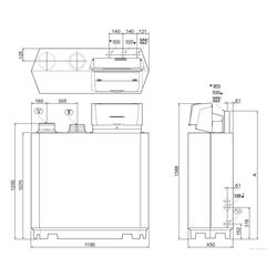 Remeha Gas-Brennwert-Standheizkessel Gas 210 Ace 80, 93kW... REMEHA-7830227 8713809361648 (Abb. 1)