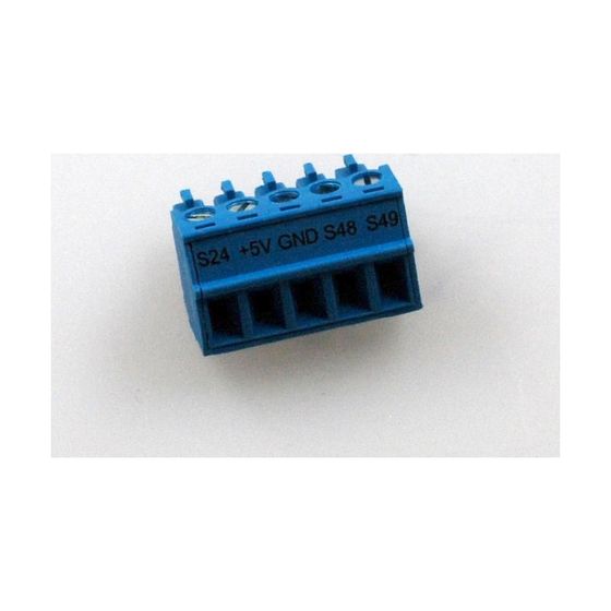 Remko Klemme Sensor Inputs 5-polig, blau 1120924-5