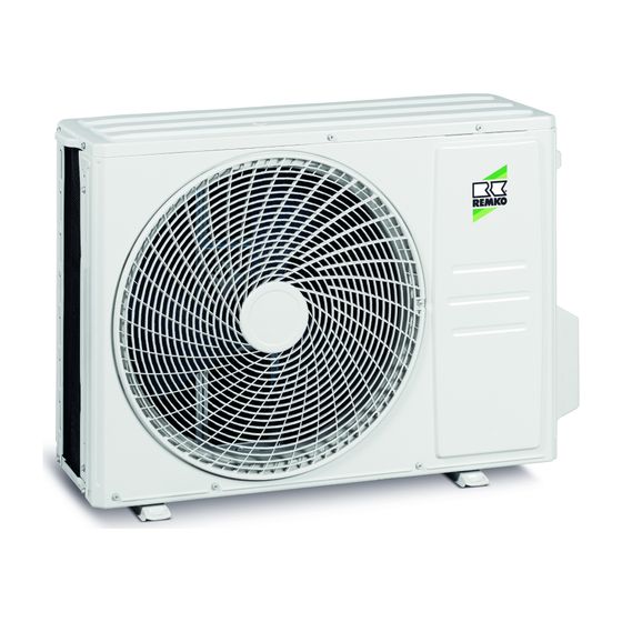 Remko Monosplit-Außengerät BL 354 DC AT, R32, 3,5kW Kühlen, 3,8kW Heizen, mit Schnellkupplung